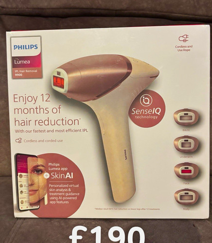 Philips lumea 9900 ipl hair - philips,