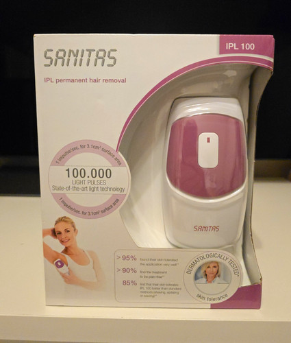 Sanitas ipl 100 permanent hair - sanitas,