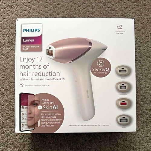 Philips lumea 9900 senseiq - senseiq, ipl